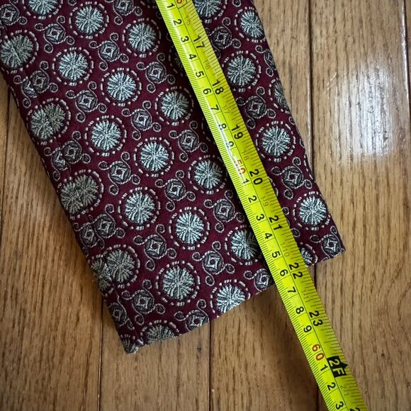 Burgundy/Gold Medallion Blazer The Limited Collection, Dark Academia Longline -M - Picture 10 of 10